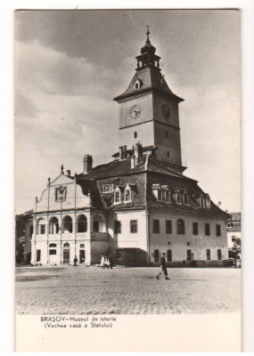 CPI (B7420) CARTE POSTALA - BRASOV. MUZEUL DE ISTORIE (VECHEA CASA A SFATU), RPR foto