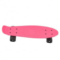 Penny Board - Pennyboard - 22 inch - Skateboard - Deck Roz - Roti Negre foto