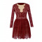 Rochie dama. Model Isabelle New - Marsala