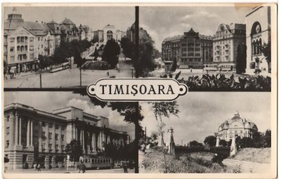 CPI (B7459) CARTE POSTALA - TIMISOARA. MOZAIC, RPR foto