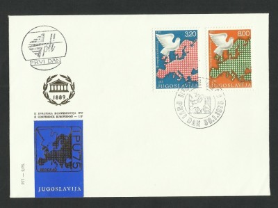 IUGOSLAVIA --1975 FDC foto