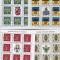 2008 LP1816 a INSEMNE HERALDICE ROMANESTI SET MINICOLI 8 TIMBRE+1 VINIETA MNH