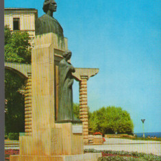 CPI (B7435) CARTE POSTALA - CONSTANTA. STATUIA LUI MIHAI EMINESCU