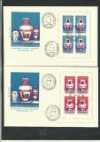 ROMANIA--1976--SET 2 FDC-uri--- C.C.E.INTEREUROPEANA