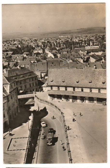 CPI (B7457) CARTE POSTALA - VEDERE DIN SIBIU