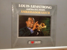 LOUIS ARMSTRONG - AMBASSADOR SATCH (1955/CBS REC/HOLLAND) - Vinil/IMPECABIL(NM) foto