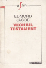 Edmond Jacob - Vechiul Testament - 679182 foto