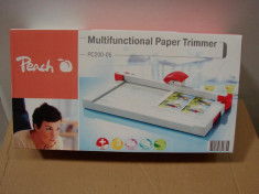 Ghilotina Peach PC200-05 Multifunction Paper Trimmer foto