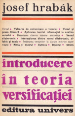 Josef Hrabak - Introducere in teoria versificatiei - 590999 foto