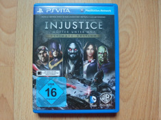 PsVita - Joc Sony PlayStation Vita - Injustice Gods Among Us Ultimate Edition foto
