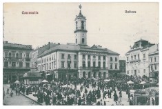3554 - CERNAUTI, Bucovina, Market - old postcard - used - 1914