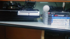 PS3 Modat 500 GB+Playstation Move+Jocuri Move foto