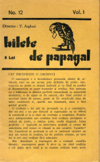 Tudor Arghezi - Bilete de papagal - 35875 foto