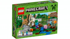 Lego Minecraft 21123 The Iron Golemul de Fier nou sigilat 208 piese 3 figurine foto
