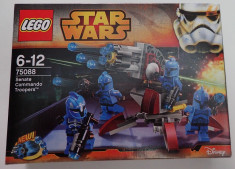 Lego Star Wars 75088 Senate Commando Troopers 4 minifigurine Nou Sigilat foto