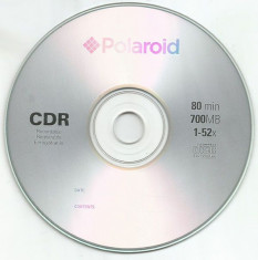 CD-R POLAROID 52X SHRINK 50 foto