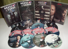 House of Cards 2013 Culisele puterii 4 sezoane DVD foto