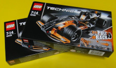 Lego Technic 42026 Black Champion Racer Masina neagra de curse sigilat 137 piese foto