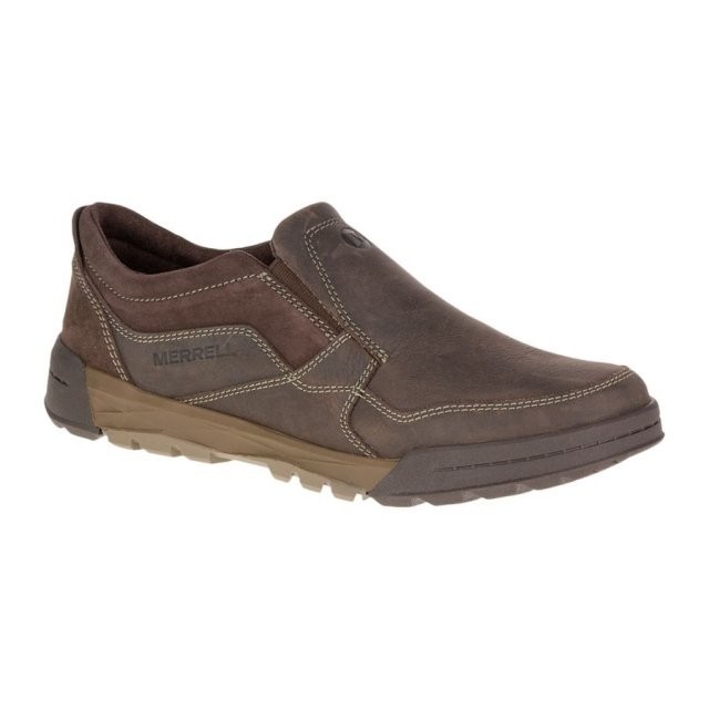 Pantofi pentru barbati Merrell Berner Moc (MRL-J49593-BRO) foto mare Pantofi pentru barbati Merrell Berner Moc (MRL-J49593-BRO) foto mare
