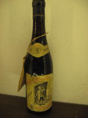 vin vechi de colectie - BAROLO, doc, LA CASTELLANA, recoltare 1966 cl 72 gr 13, foto