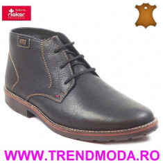 Ghete barbati piele naturala RIEKER 35310-00 negru (Marime: 40) foto