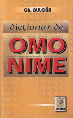 Gh. Bulgar - Dictionar de omonime - 666680 foto