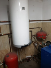 Boiler 200 l Drazice cu o serpentina si rezistenta electrica foto