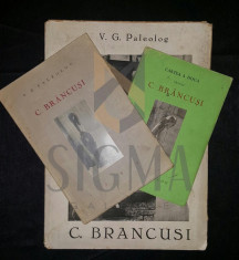 PALEOLOG V. G., MONOGRAFIE DESPRE &amp;quot;CONSTANTIN BRANCUSI&amp;quot; - CONSTANTIN BRANCUSI (Exemplar Complet: 3 Carti despre &amp;quot;CONSTANTIN BRANCUSI&amp;quot;) foto