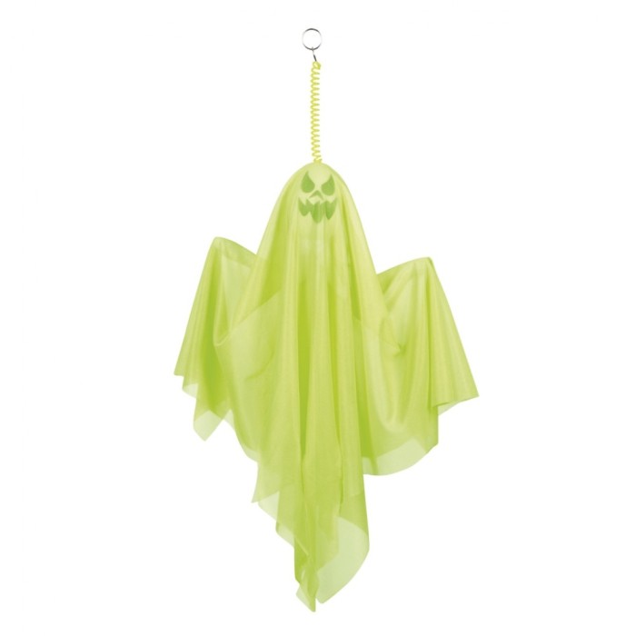 Fantoma decorativa Halloween verde neon - Carnaval24 Fantoma decorativa Halloween verde neon - Carnaval24