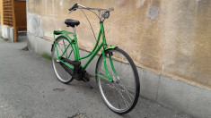 Bicicleta de oras Gepida Amsterdam Nexus3 City Retro clasica - iluminare proprie foto