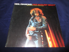 Neil Diamond ?? Hot August Night _dublu vinyl,2 x LP,album,Marea Britanie foto