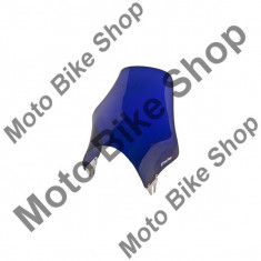 MBS Parbriz moto universal Puig Mini, albastru, cu kit universal de prindere, Cod Produs: 10006505LO foto