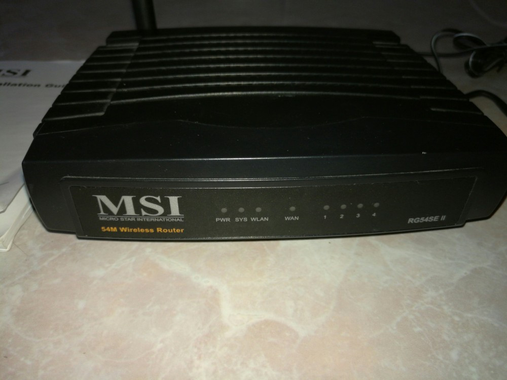 Router wireless MSI RG54SE, 1 | Okazii.ro