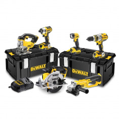 Dewalt DCK694P3 XR 18v Kit 6 Scule Brushless cu 3 acumulatori de 5Ah foto