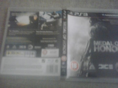 Medal of Honor - Playstation 3 PS3 [A] foto