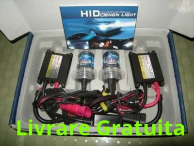 kit xenon h1 ,h7 de 6000k cu balast slim foto