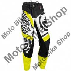 MBS Pantaloni motocross Moose Racing Softgoods Qualifier S7, negru/galben, 36, Cod Produs: 29016112PE foto