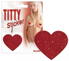 Titty Heart Sticker foto