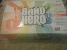 Set Band Hero Wii - Tobe+ Chitara + Microfon + Joc - Nintendo Wii foto