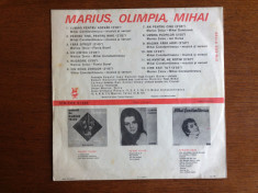 Marius Teicu, Olimpia Panciu si Mihai Constantinescu - vinil foto