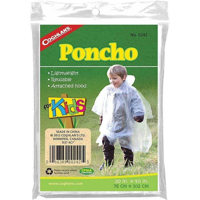 Coghlans Pelerina de ploaie Poncho PVC Copii 0242, XXXXL | Okazii.ro