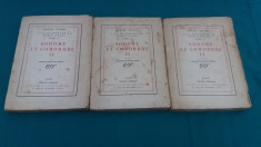 SODOME ET GOMORE*MARCEL PROUST/ TOME V/ VOL. I-II-III*1925/ TEXT LIMBA FRANCEZA foto