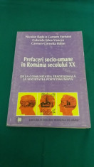 PREFACERI SOCIO-UMANE IN ROMANIA SECOLULUI XX/ 1996 foto