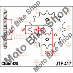 MBS Pinion fata 428 Z15, JTF417.15, Cod Produs: 12120585PE foto