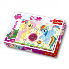 Puzzle My Little Pony Fluttershy si Rainbow Dash 60 pcs Trefl foto