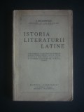 I. DIACONESCU - ISTORIA LITERATURII LATINE  {editie veche}, Alta editura