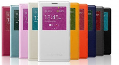 Husa Smart Samsung Galaxy Note 3 N9000 N9002 N9005 + folie protectie display foto
