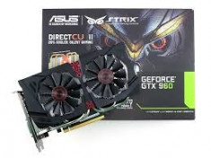 Asus GEForce GTX 960 STRIX 2GB DIRECT CU II EDITION CU GARANTIE 2 ANI EMAG. foto