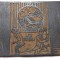 LINOGRAVURA VECHE - MATRITA - EX LIBRIS - TEMA DEOCHEATA - PE GAURA CHEII
