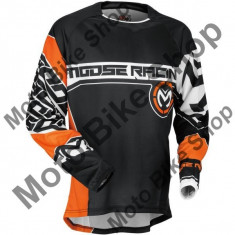 MBS Tricou motocross Moose Racing Softgoods Qualifier S7, portocaliu/negru, L, Cod Produs: 29104072PE foto